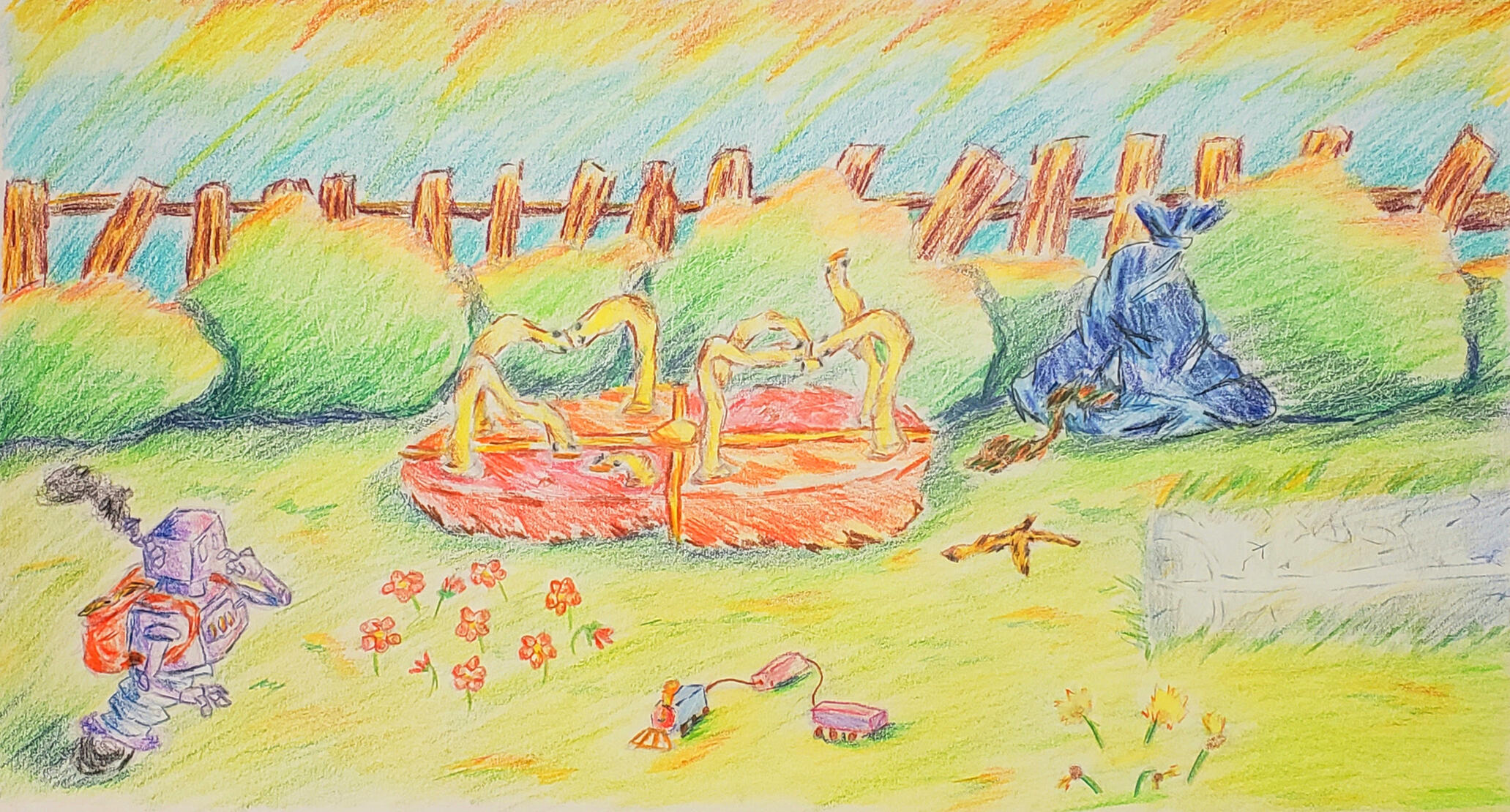 Playground spread page