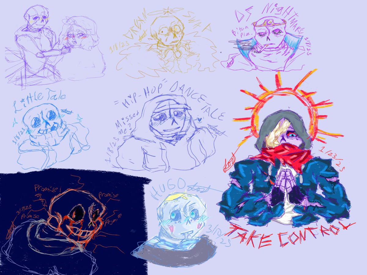 Fanart Pg.2 (Featuring OC Hugo)