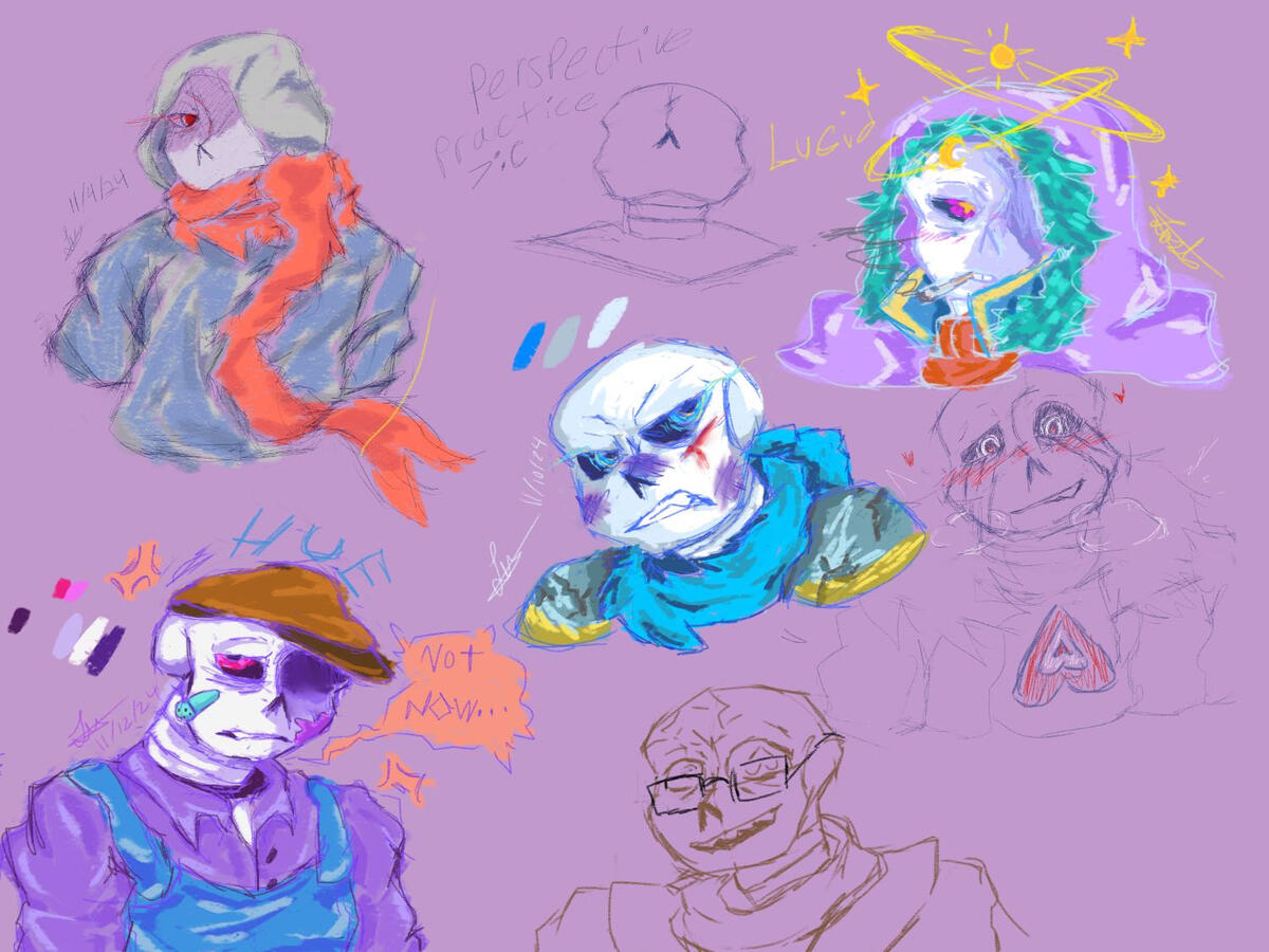 Fanart Pg.1 (Featuring OC Hue)